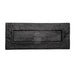 Tudor Black Iron Letterplate Antique Black