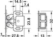 Twin Roller Srung Catch