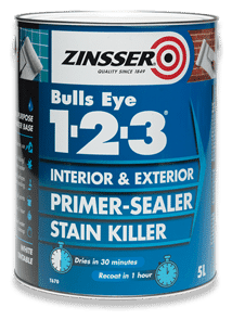 Zinsser  Bullseye 1-2-3 Primer Sealer